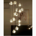 Cernobbio | Staircase Hanging Crystal Lamp