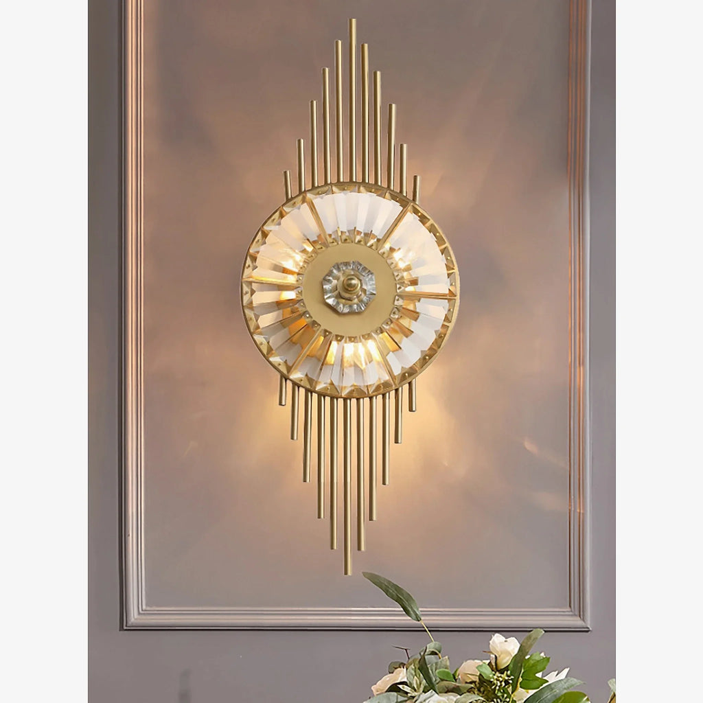 Ceuta | Gold decoration wall light