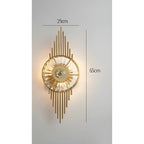 Ceuta | Gold decoration wall light