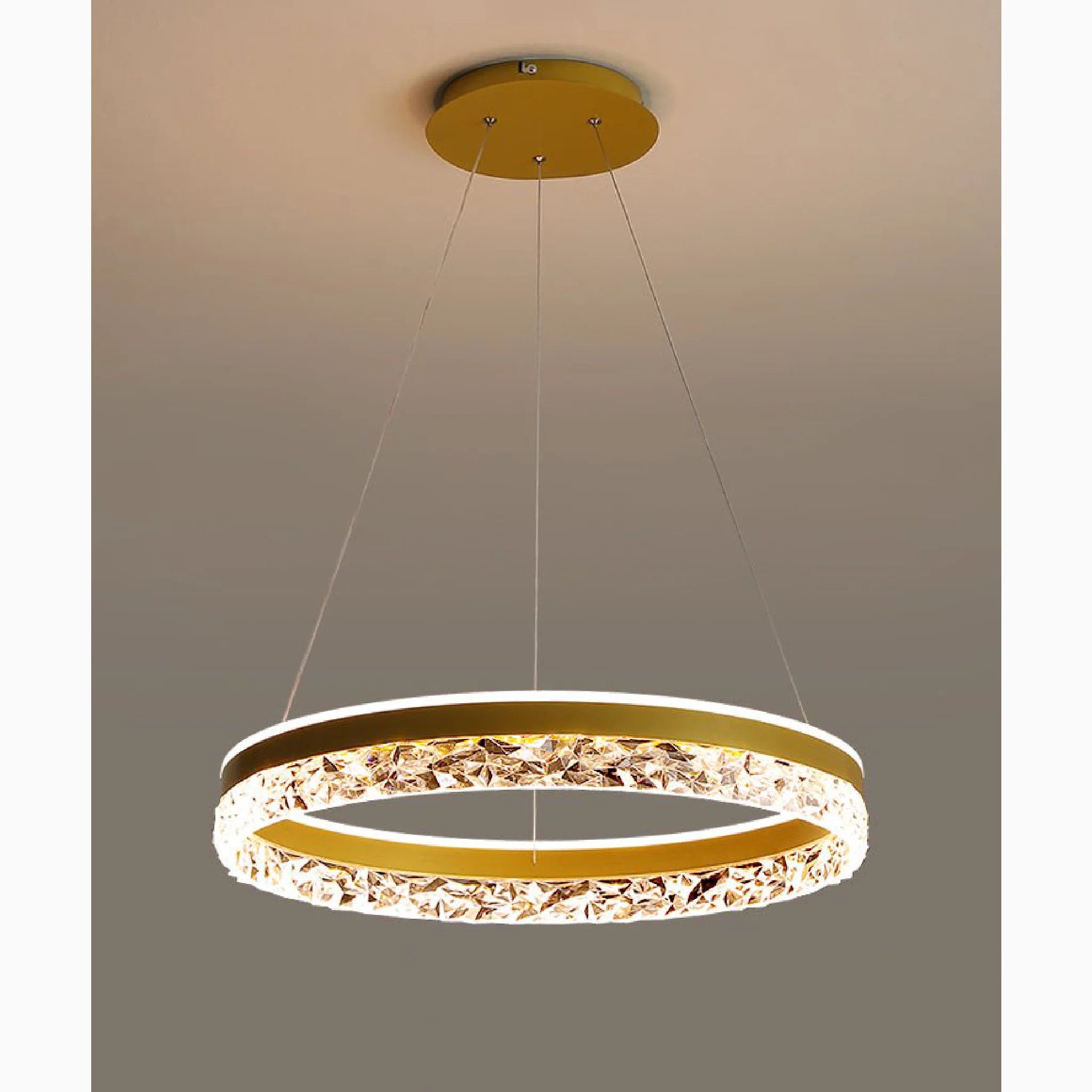 Chatel-Saint-Denis | Crystal Chandelier in the Shape of Ring