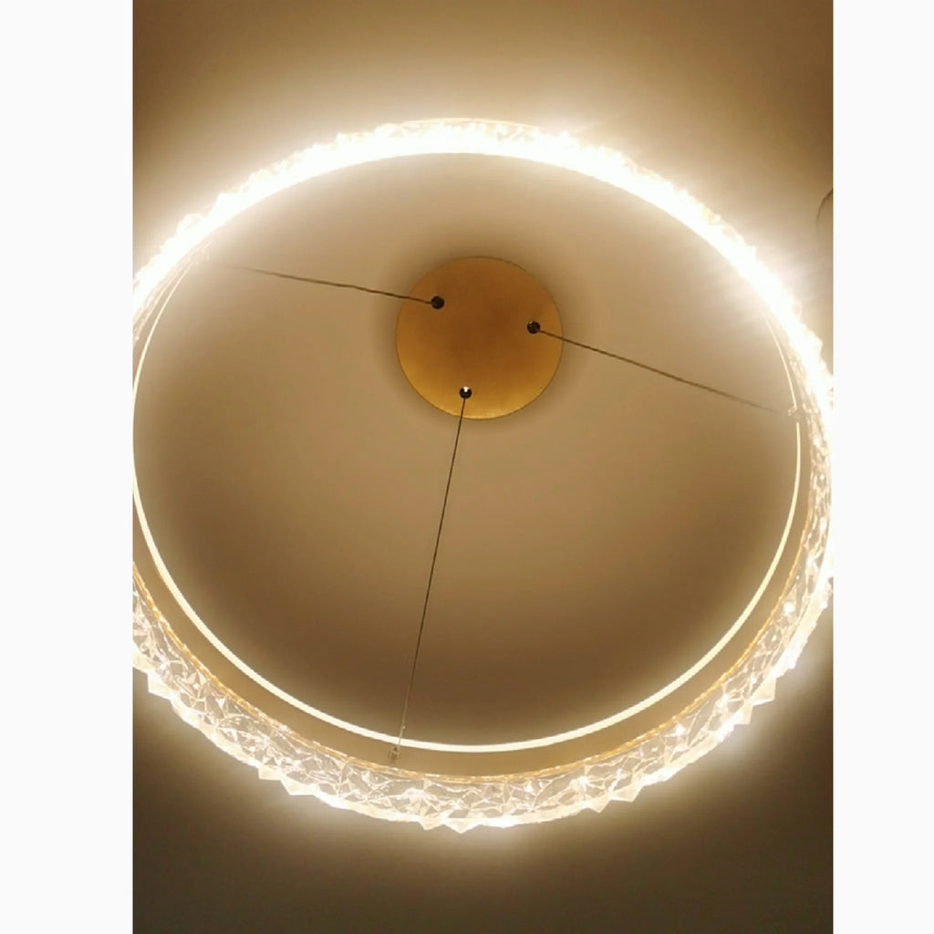 Chatel-Saint-Denis | Crystal Chandelier in the Shape of Ring