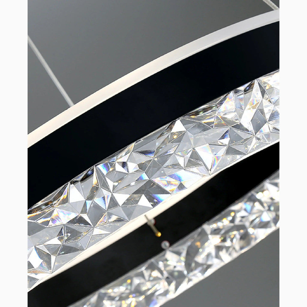 Chatel-Saint-Denis | Crystal Chandelier in the Shape of Ring