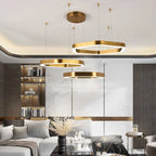 Chatelet | Hexagon Gold Chandelier for Living room