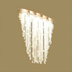 Chiavari | Lux Oval LED Crystal Waterfall Chandelier