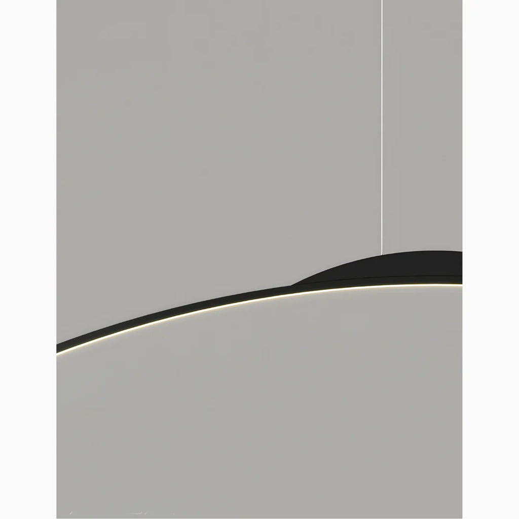 Chur | Black Chandelier in Minimalistic Style