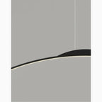 Chur | Black Chandelier in Minimalistic Style