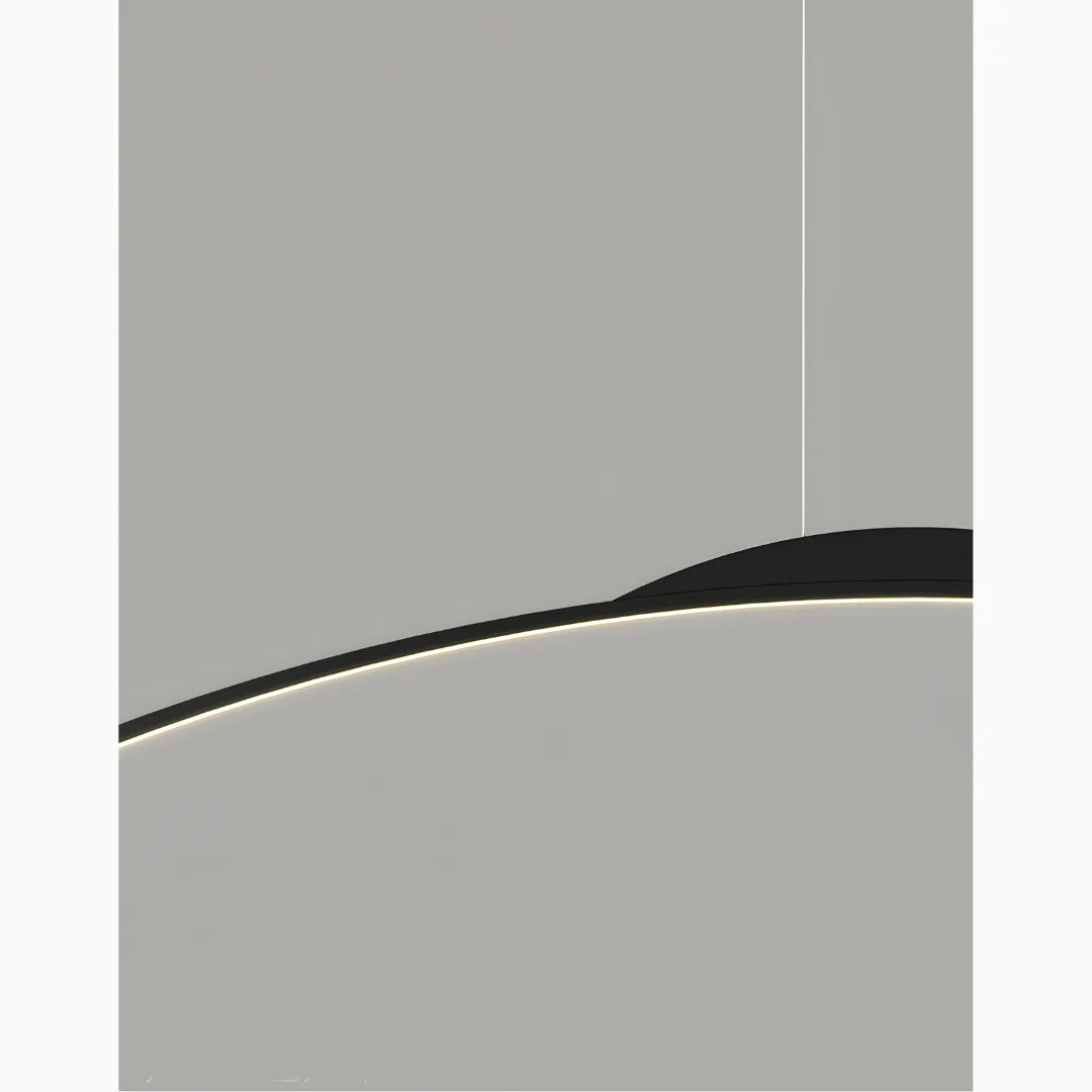 Chur | Black Chandelier in Minimalistic Style