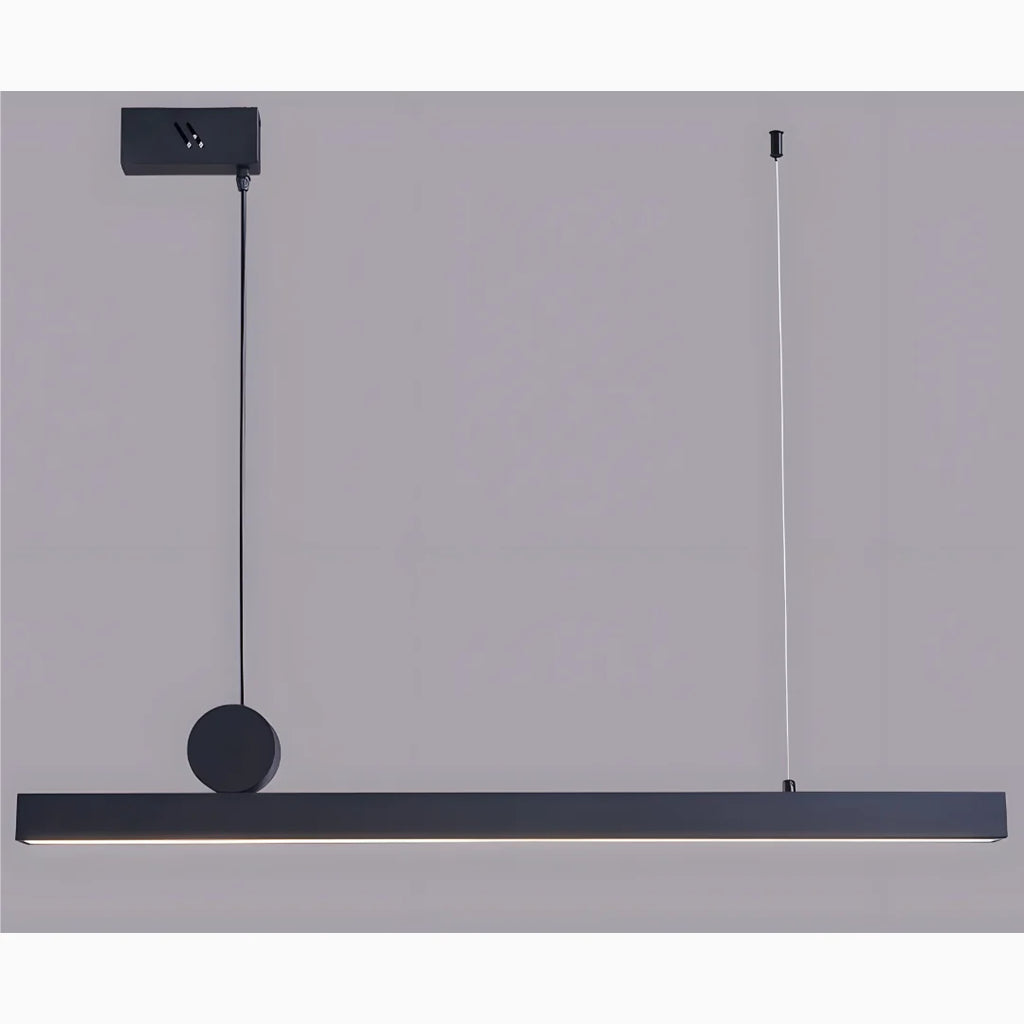Ciney | Minimalistic Black Chandelier for Dining Room