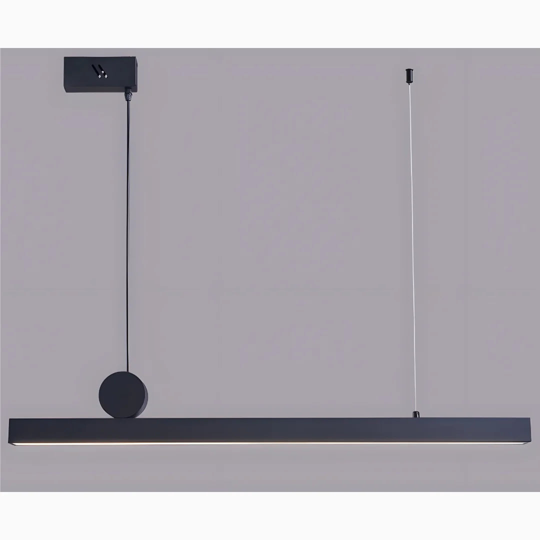 Ciney | Minimalistic Black Chandelier for Dining Room