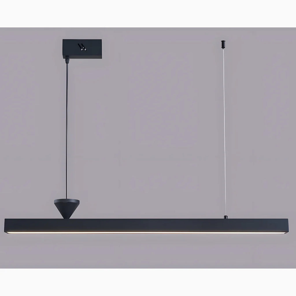 Ciney | Minimalistic Black Chandelier for Dining Room