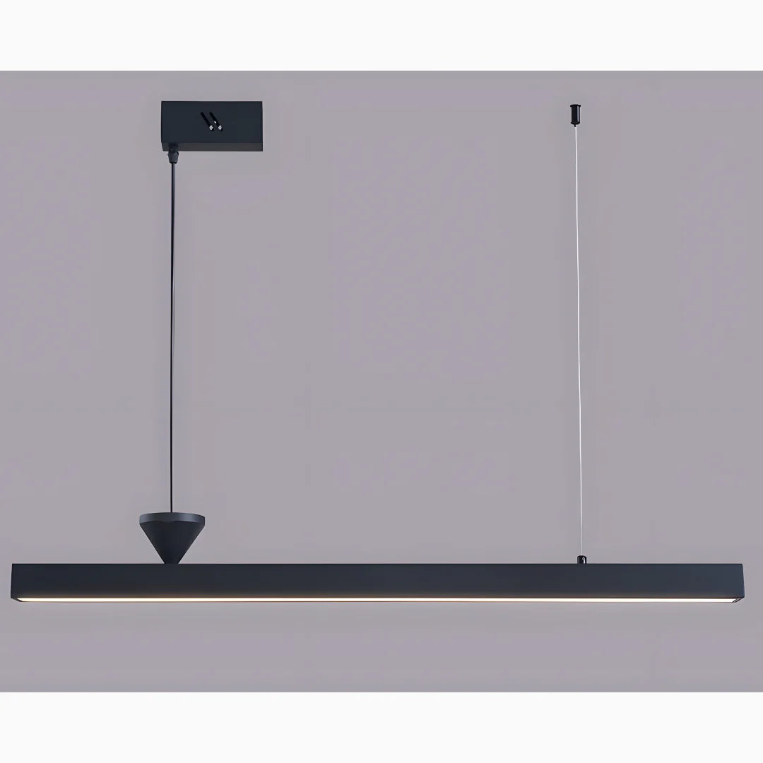 Ciney | Minimalistic Black Chandelier for Dining Room