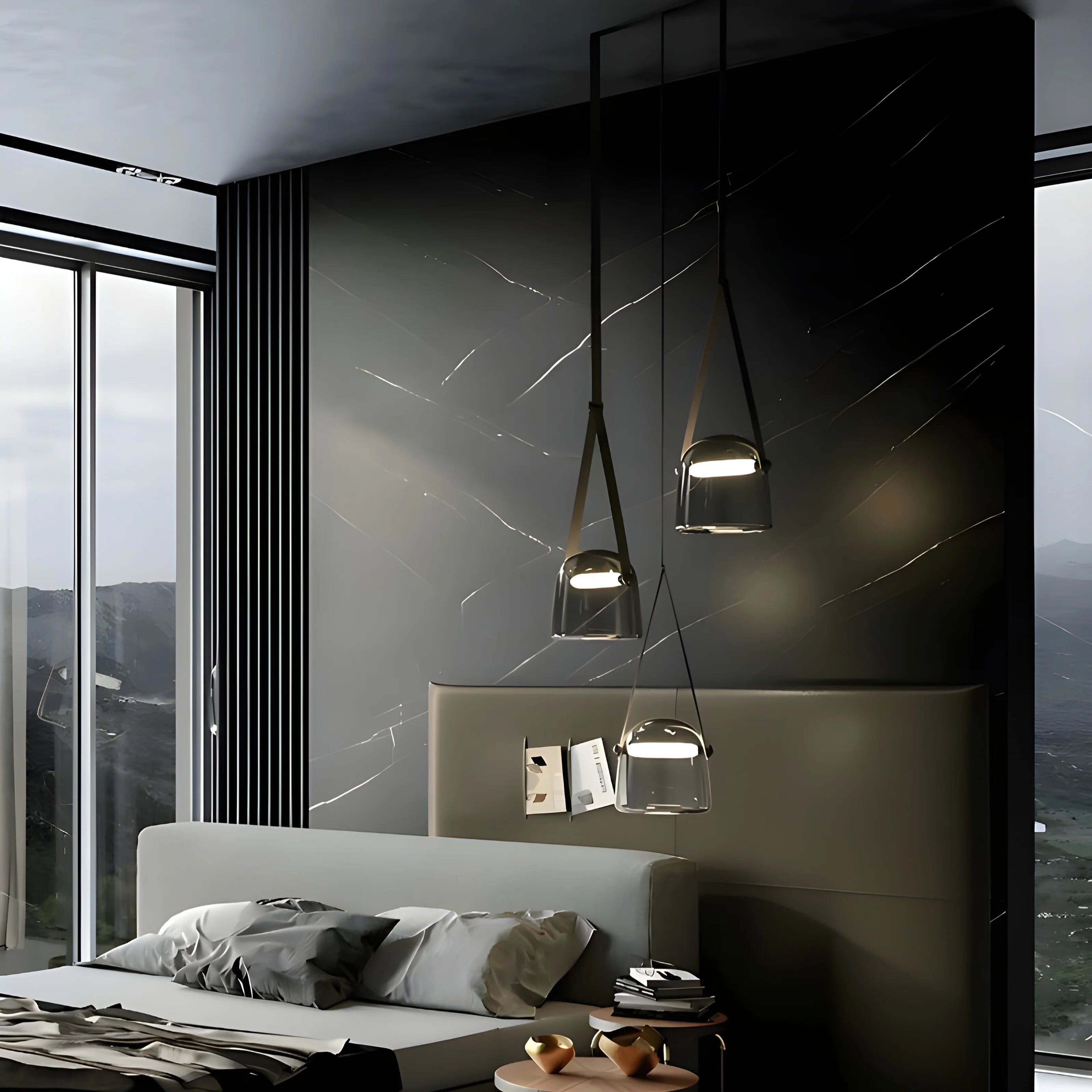 Cipieres | LED Glass Pendant Light in a Nordic Style