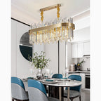 Cisano sul Neva | Modern Gold Crystal Chandelier for Home