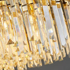 Cisano sul Neva | Modern Gold Crystal Chandelier for Home