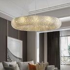 Claviers | Modern Elegant Crystal Pendant Chandelier