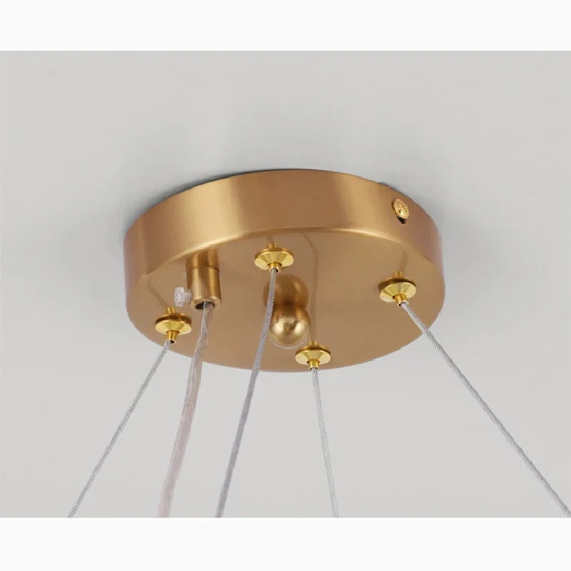 Claviers | Modern Elegant Crystal Pendant Chandelier