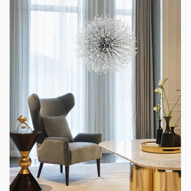 Collongues | Magic Fluff Crystal Chandelier For Ceiling