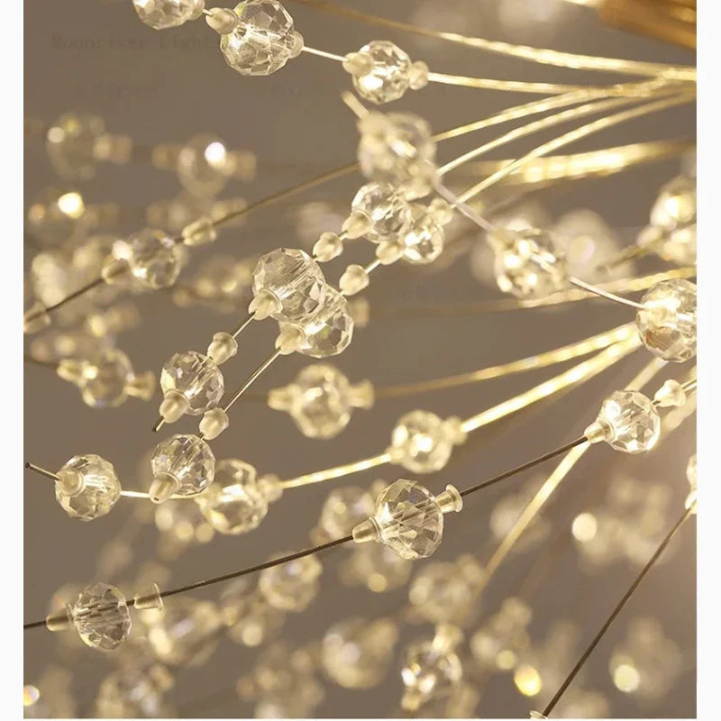 Collongues | Magic Fluff Crystal Chandelier For Ceiling