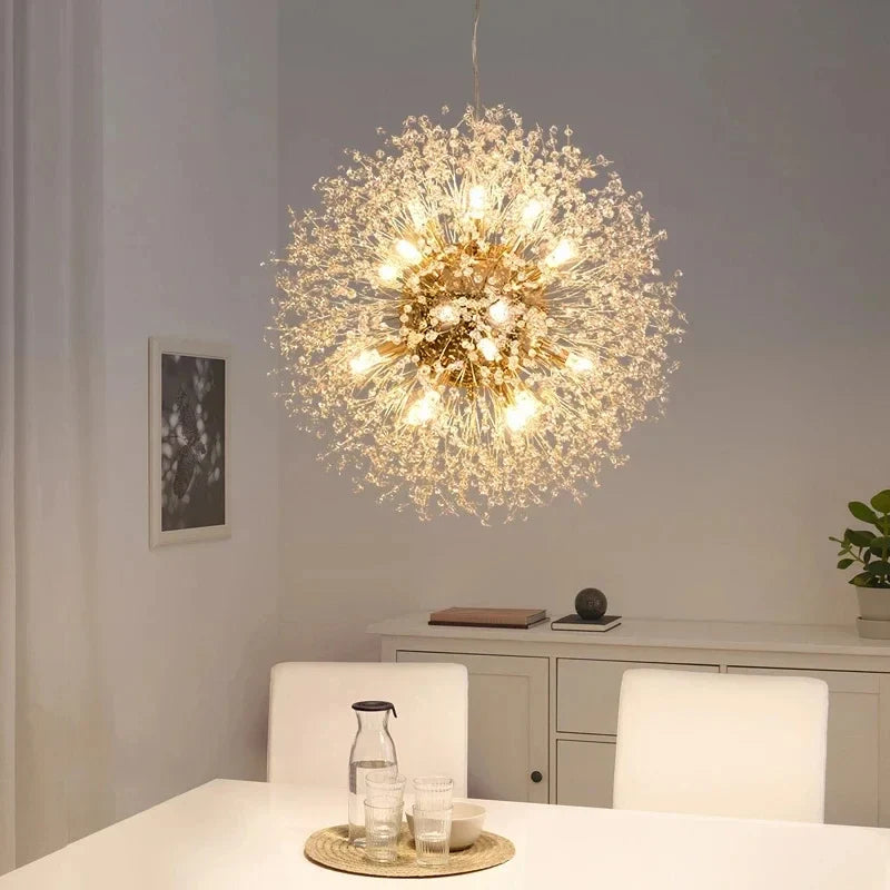Collongues | Magic Fluff Crystal Chandelier For Ceiling
