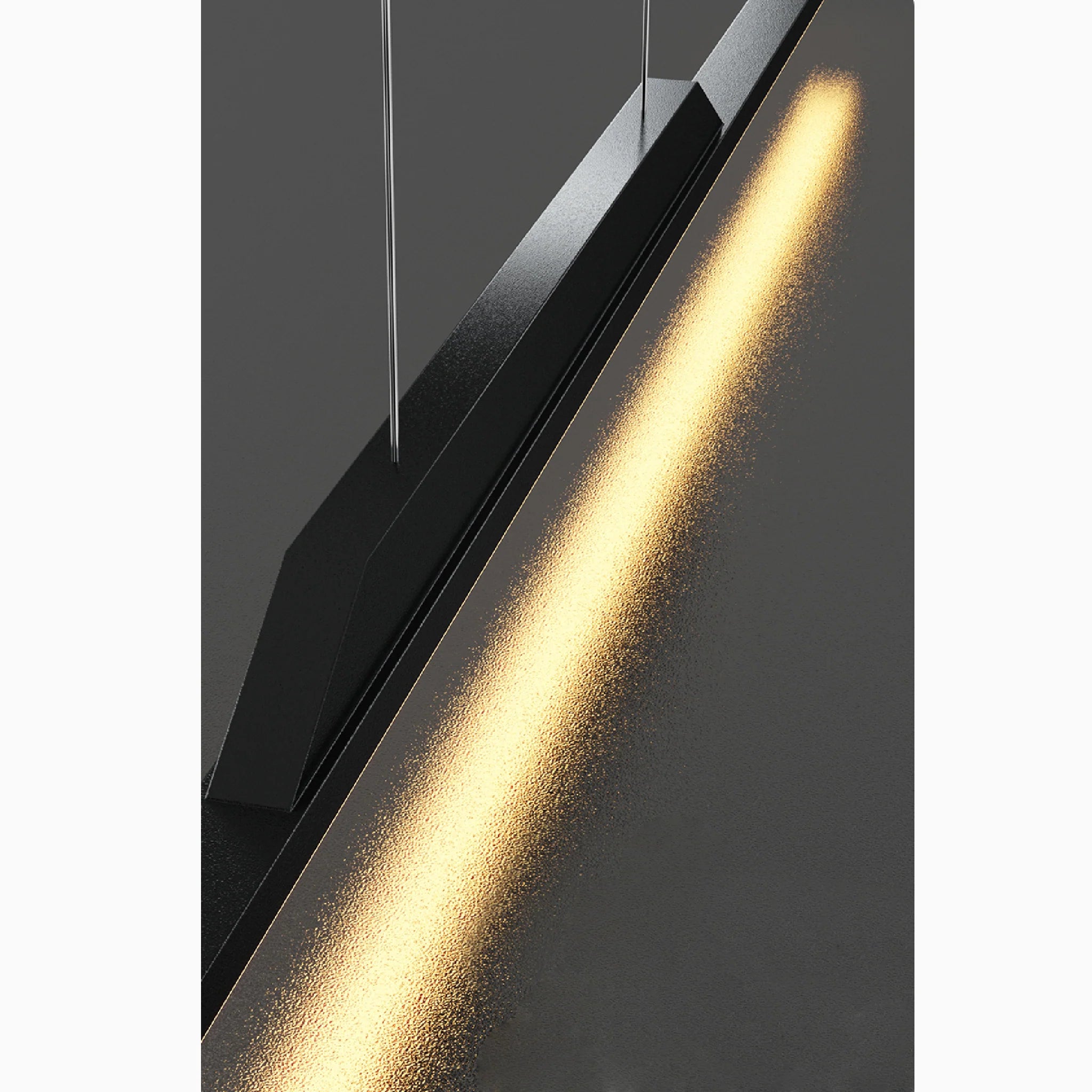 Corgemont | Gold/Black Chandelier in Minimalistic Style