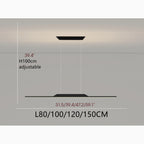 Corgemont | Gold/Black Chandelier in Minimalistic Style