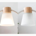 Corseaux | Creative Bell-Shaped LED Wooden Floor Lamp