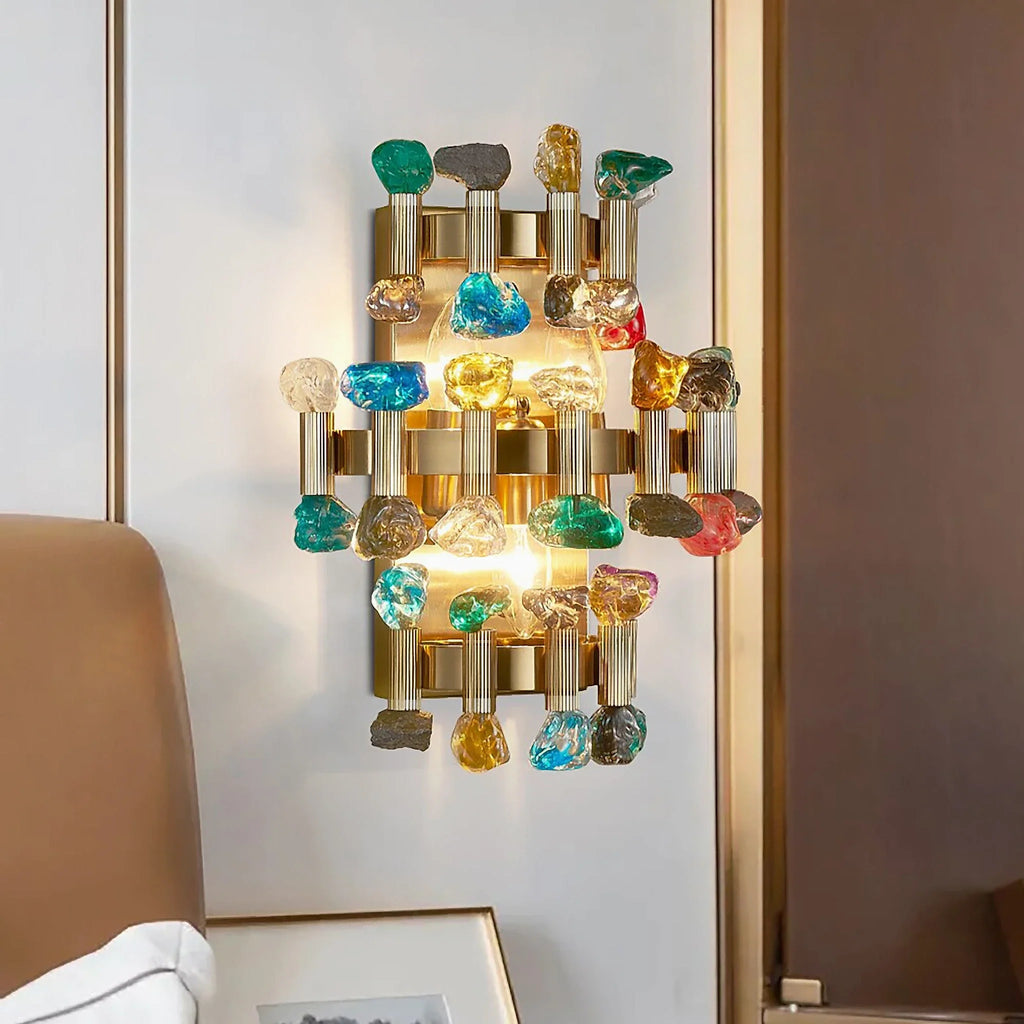Coruna | Modern colorful design sconce for bedroom