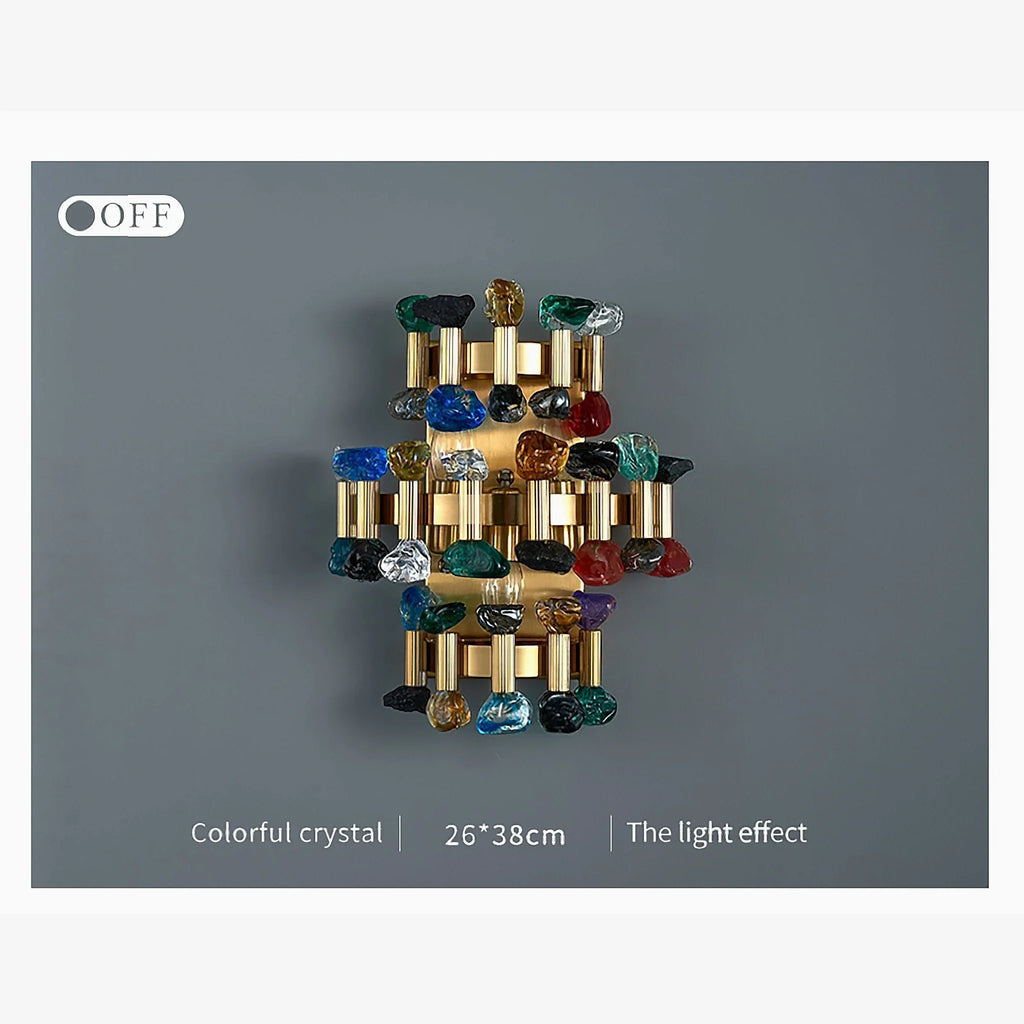 Coruna | Modern colorful design sconce for bedroom