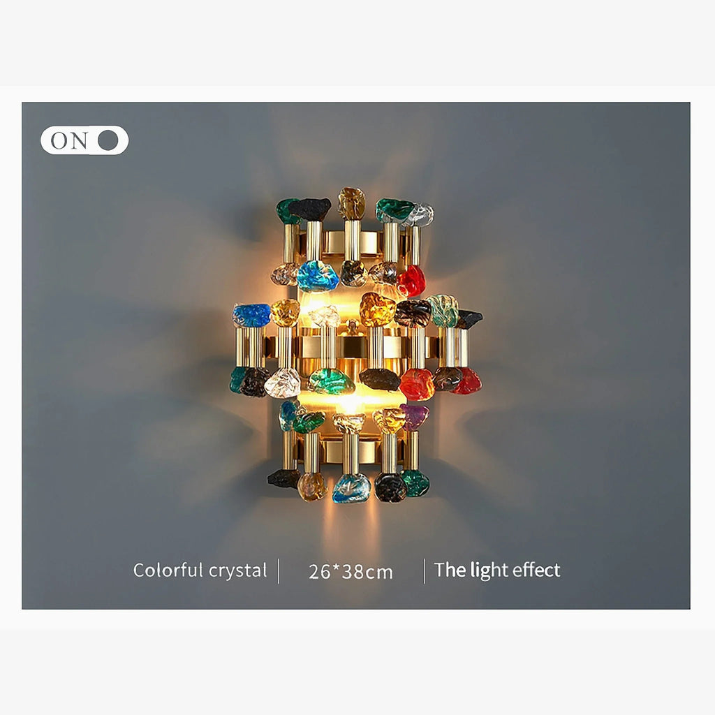 Coruna | Modern colorful design sconce for bedroom