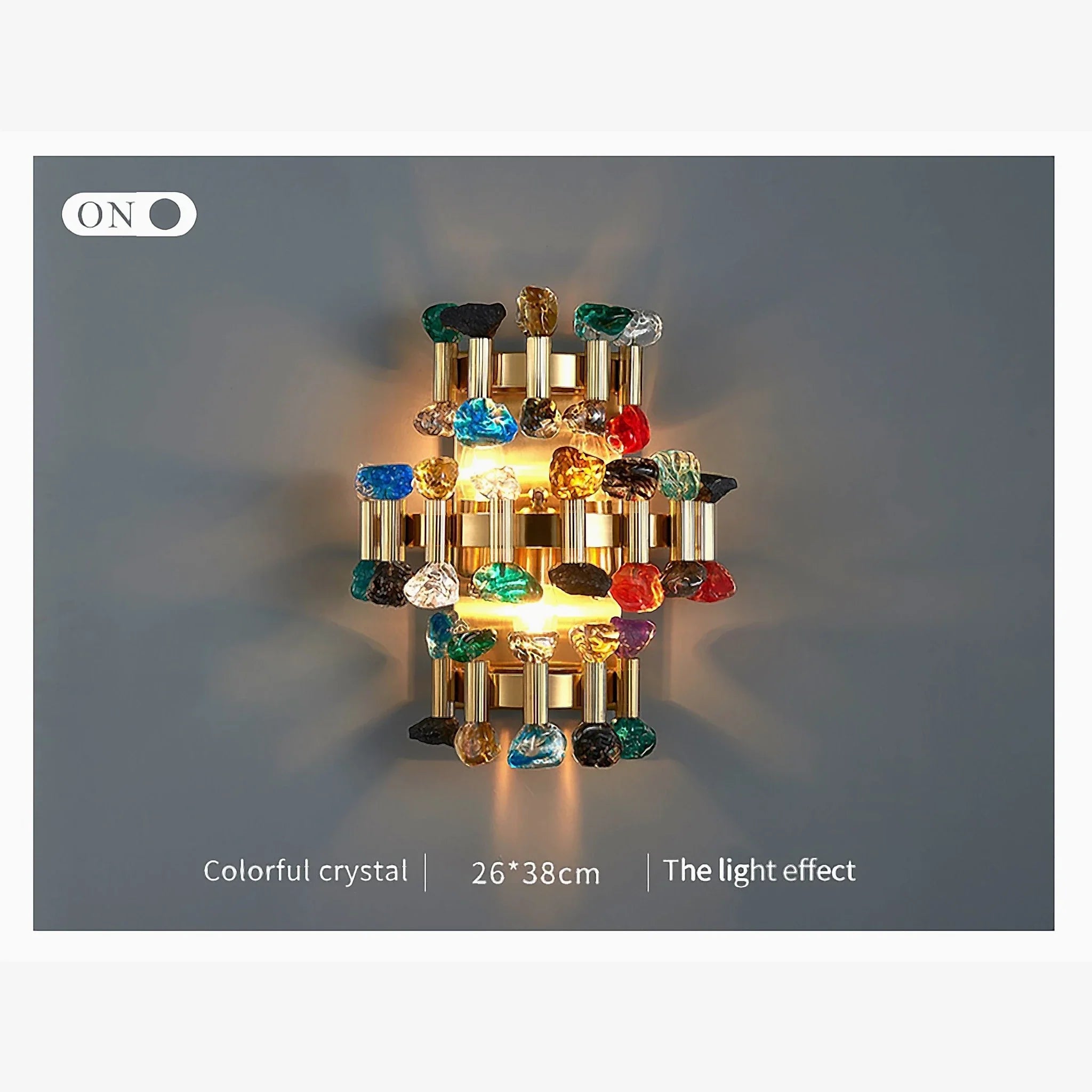 Coruna | Modern colorful design sconce for bedroom