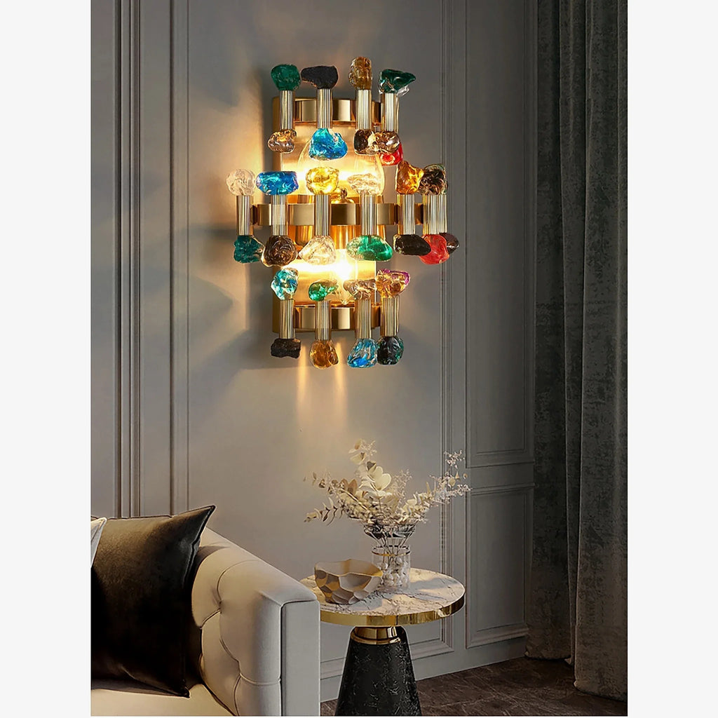 Coruna | Modern colorful design sconce for bedroom