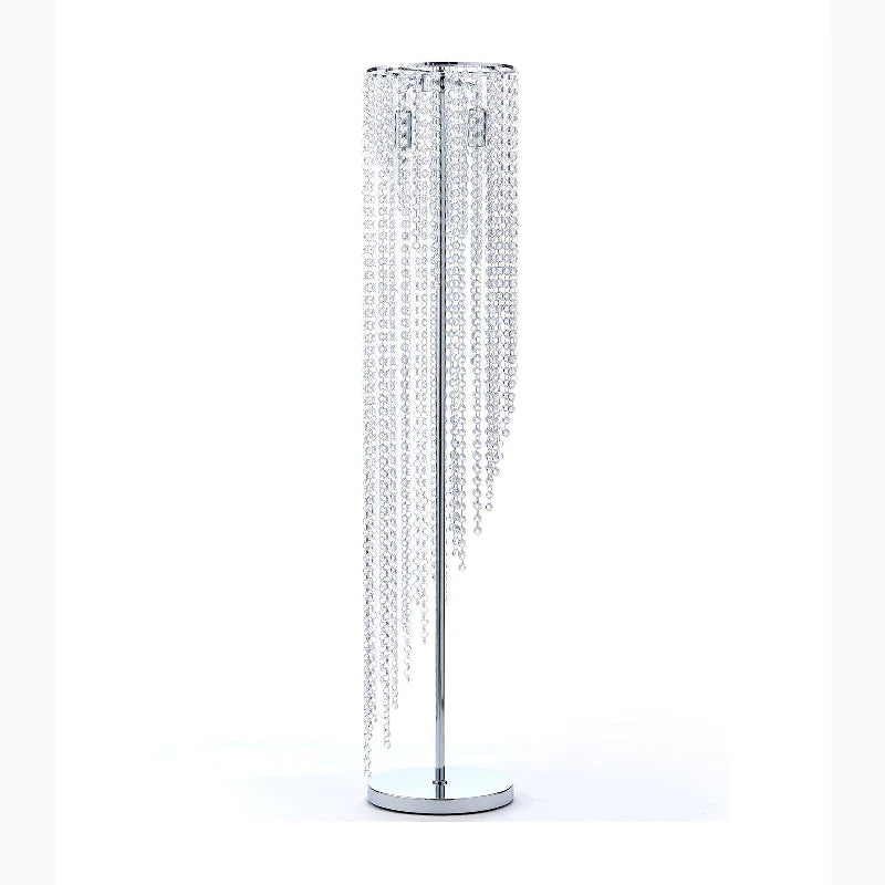 Cossonay | Modern LED Floor Lamp With Crystal Veil