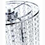 Cossonay | Modern LED Floor Lamp With Crystal Veil