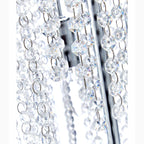 Cossonay | Modern LED Floor Lamp With Crystal Veil