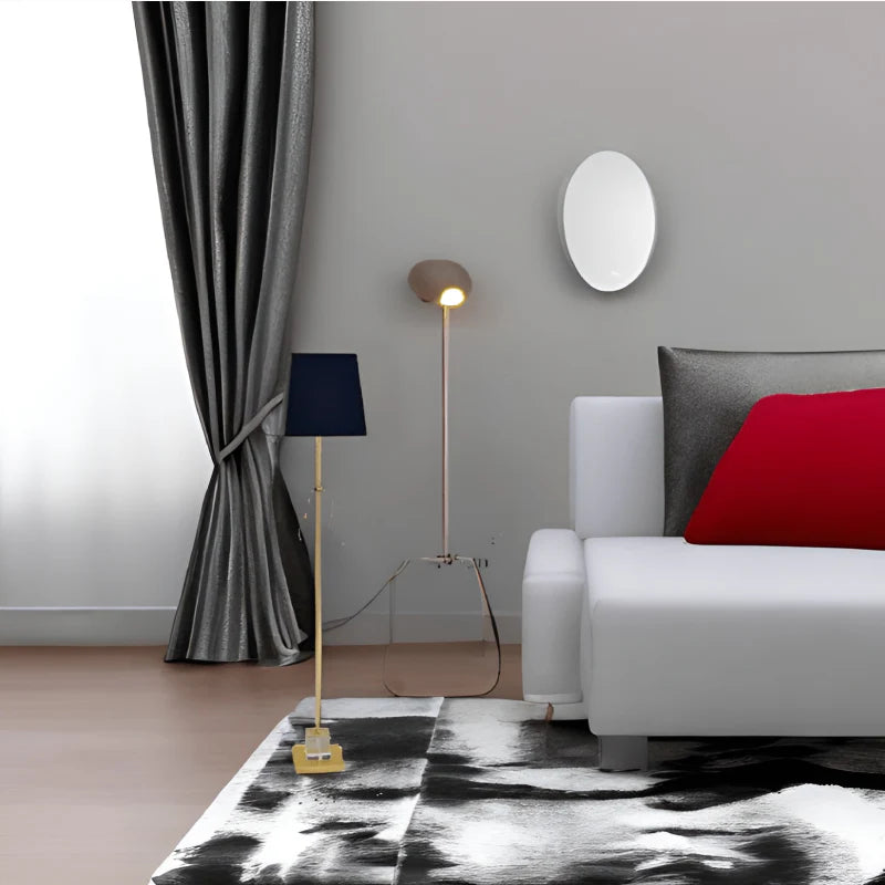 Crans-Montana | Retro LED Copper Floor Light With a Princess Bow