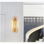 Creative Glass Wall Lamp in Innovative Style for Living Room, Bedroom