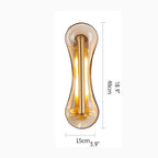 Creative Glass Wall Lamp in Innovative Style for Living Room, Bedroom
