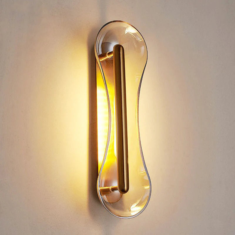 Creative Glass Wall Lamp in Innovative Style for Living Room, Bedroom