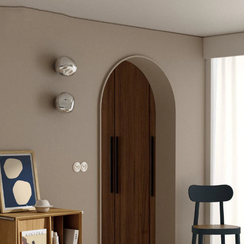 Creative Glass Wall Lamp in Ultramodern Style, Living Room, Bedroom