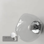Creative Glass Wall Lamp in Ultramodern Style, Living Room, Bedroom