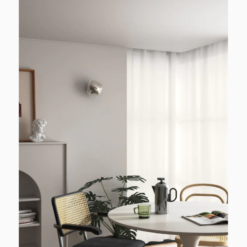 Creative Glass Wall Lamp in Ultramodern Style, Living Room, Bedroom