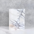 Creative Luxury Polished Marble Flower Vase