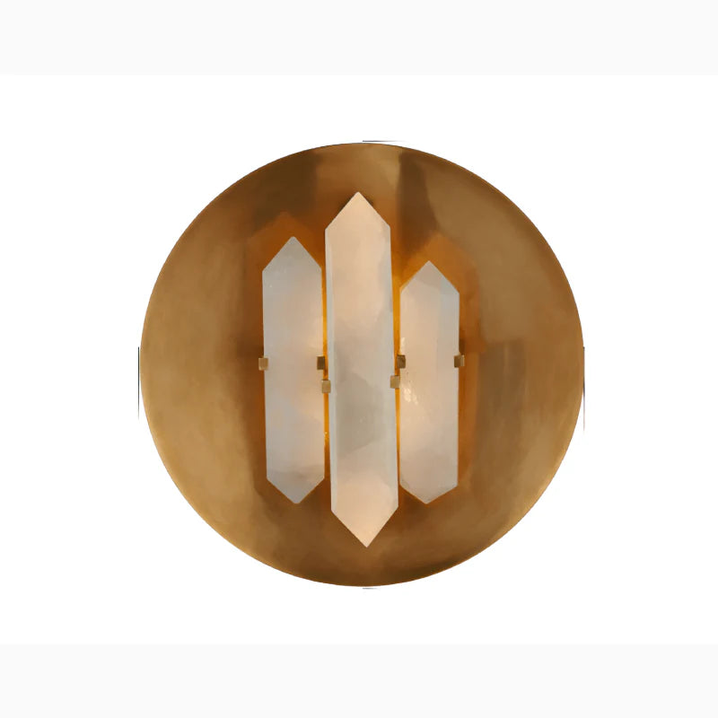 Creative Marble Wall Lamp in American Style for Bathroom, Balcony