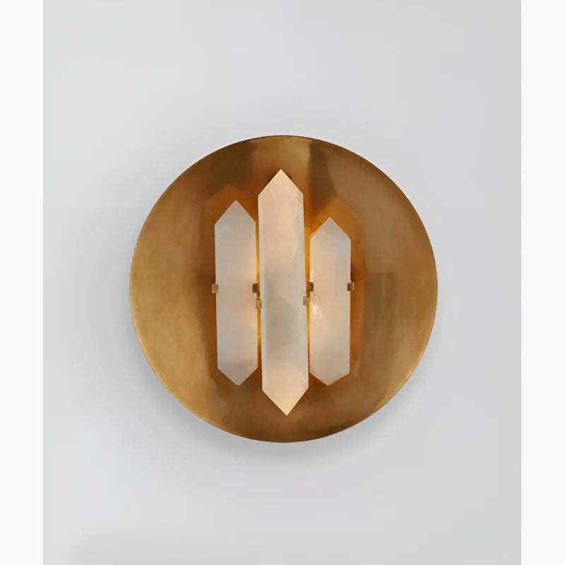 Creative Marble Wall Lamp in American Style for Bathroom, Balcony