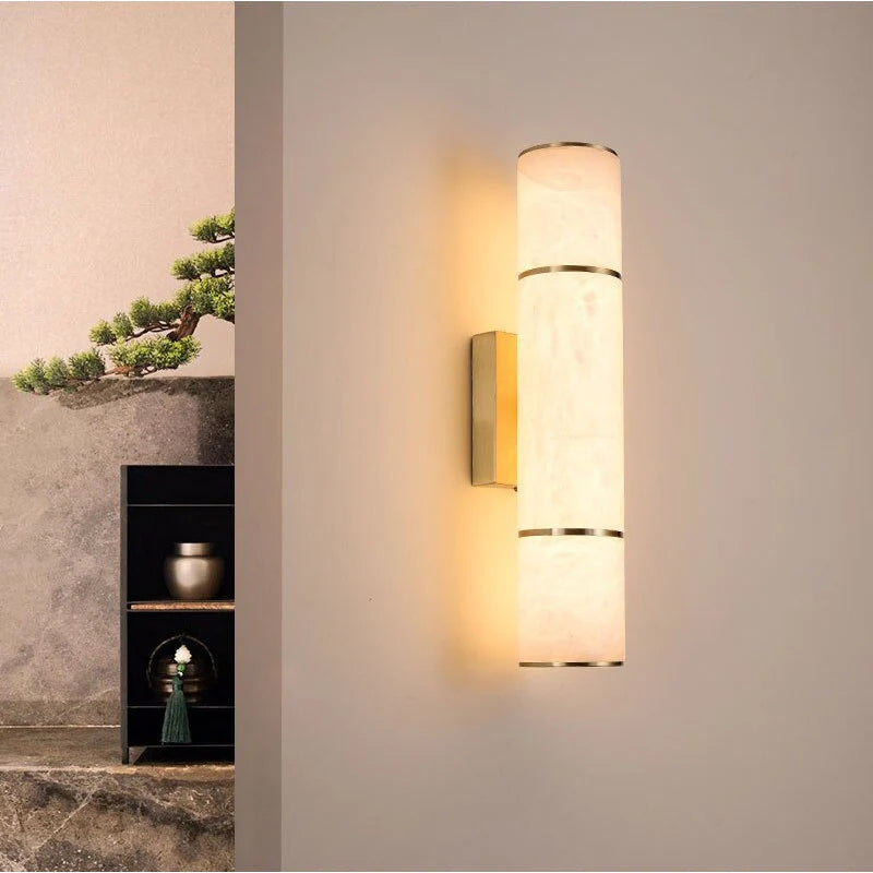 Creative Marble Wall Lamp in Fashionable Style, Living Room, Bedroom