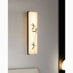 Creative Marble Wall Lamp in Chinese Style for Living Room, Bedroom