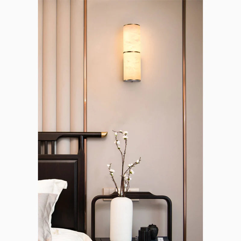 Creative Marble Wall Lamp in Fashionable Style, Living Room, Bedroom