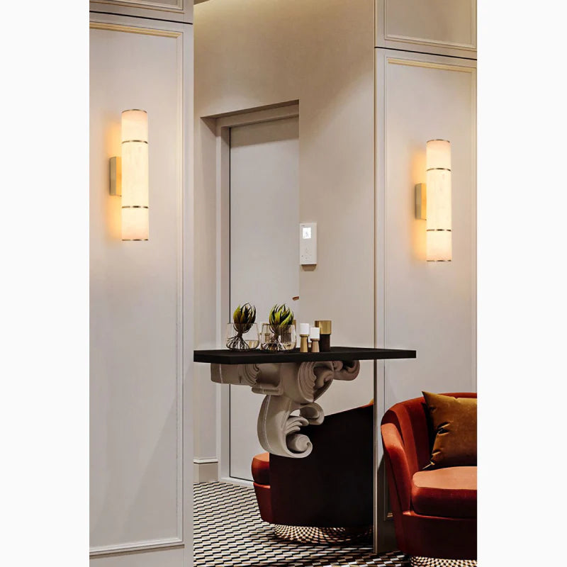 Creative Marble Wall Lamp in Fashionable Style, Living Room, Bedroom