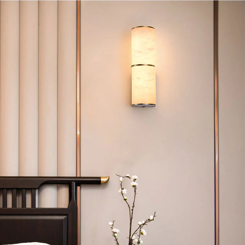 Creative Marble Wall Lamp in Fashionable Style, Living Room, Bedroom
