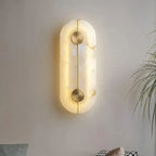 Creative Marble Wall Lamp in Chinese Style for Living Room, Bedroom